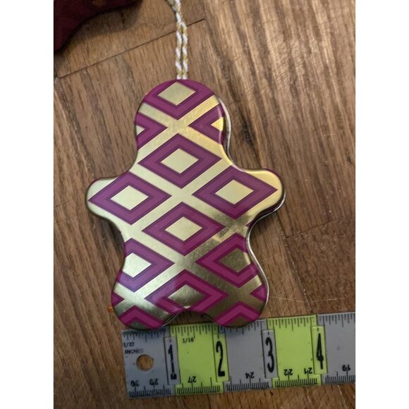 Empty Christmas Small Tea Tin Ornaments To Fill And Hang On Tree Lot 4 - Picture 7 of 12